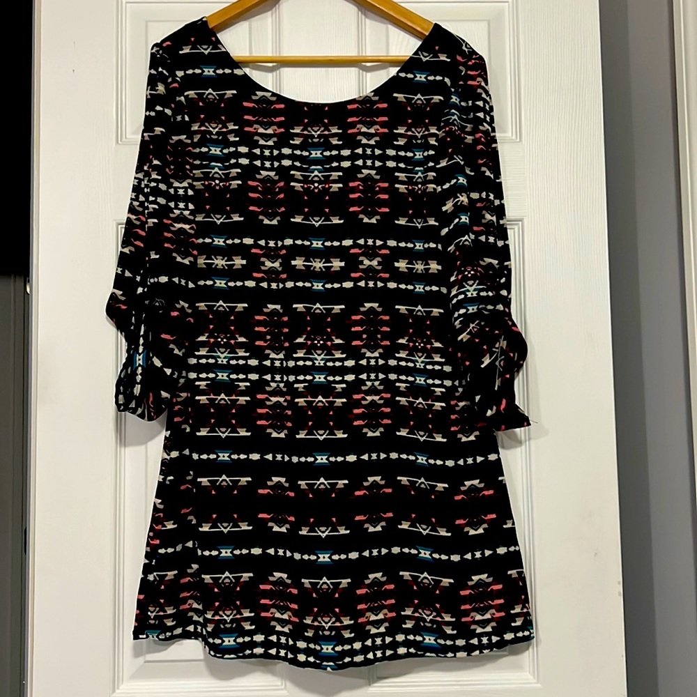 Adorable dress with southwest pattern